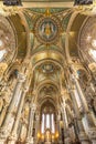 Lyon Notre-Dame Fourviere Church Royalty Free Stock Photo