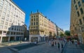 Lyon old town wide angle view