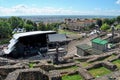 Lyon, roman arena before the concert Royalty Free Stock Photo