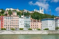 Lyon in a sunny summer day Royalty Free Stock Photo