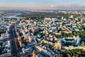 Lypky and Khreshchatyk, the main street of Kiev Royalty Free Stock Photo