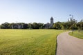 Lyric Theatre and the Pavilion at Assiniboine Park in Winnipeg, Canada on a sunny day