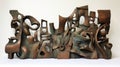 Lyrical Abstraction: Sculpted Metal Collage Inspired By Henry Moore And Karl Blossfeldt