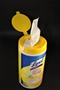 Lysol kills corona virus Royalty Free Stock Photo