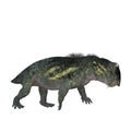 Lystrosaurus dinosaur isolated on transparent