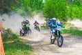 LYTKARINO, MOSCOW REGION, RUSSIA - 18 MAY 2013: motocross cup mo