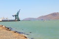 Lyttelton Harbour in South Island, New Zealand Royalty Free Stock Photo