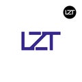 LZT Logo Letter Monogram Design Royalty Free Stock Photo