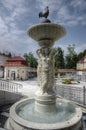 Lazne Libverda Spa and fountain, Czech Republic