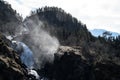 The LÃÂ¥tefossen Waterfall Royalty Free Stock Photo