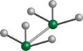 Ethane C2H6 Organic Compound Molecular Structure