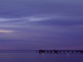 Sunset at Glenelg beach and jetty