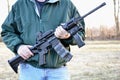 M-4 Semi-Automatic Rifle Royalty Free Stock Photo