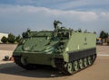 M113 armored personnel carrier at the Colonel Leo Sidney Boston War Memorial Park in Fremont County Airport, Colorado