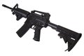 M4 assault rifle isolated Royalty Free Stock Photo