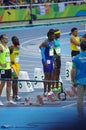 100m athletes