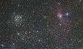 M52 and Bubble nebula