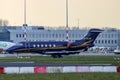 M-CLAB - CL30 - Bombardier BD-100-1A10 Challenger 300 on Rotterdam The Hague Airport