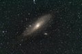 M31 - Galaxy in Andromeda Royalty Free Stock Photo