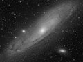 M31 Galaxy in Andromeda Real Photo Royalty Free Stock Photo