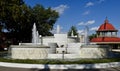 M.L. Harry Memorial Fountain Royalty Free Stock Photo