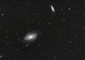 M81 and M82 galaxies Royalty Free Stock Photo