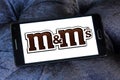 M&M`S Chocolate Candy logo Royalty Free Stock Photo