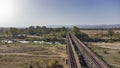 M500 main Railroad bridge over Bistrita River