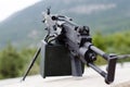 M249 minimi light machine gun