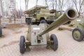 M-42 is a 45 mm Soviet semi-automatic anti-tank gun