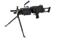 M249 modern machinegun Royalty Free Stock Photo
