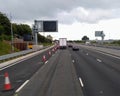 M6 motorway Staffordshire UK 24-06-2021 covid19