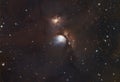 M78 nebula taken throught telescope Royalty Free Stock Photo