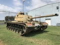 M48 Patton tank. Huntsville, Alamama, USA. 1950s Military Hardware.