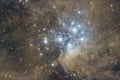 M45 Pleiades deepest image Royalty Free Stock Photo