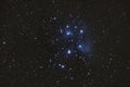 M45 - the Pleiades, Seven Sisters, Deep Sky Astrophoto, Science. the plejades M45 open star cluster in the constellation of taurus