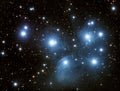 M45, Pleiades or the seven sisters Royalty Free Stock Photo