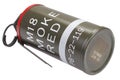 M18 Red Smoke Grenade Royalty Free Stock Photo