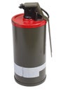 M18 Red Smoke Grenade Royalty Free Stock Photo