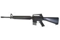 M16 rifle isolated