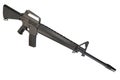 M16 rifle Vietnam War period Royalty Free Stock Photo