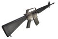 M16 rifle Vietnam War period Royalty Free Stock Photo