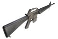 M16 rifle Vietnam War period Royalty Free Stock Photo