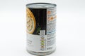 M&S Branded Chunky Chicken in White Sauce in a metal Can with Ring pull Lid that is fully recyclable across the UK