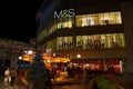 M&S at Christmas Royalty Free Stock Photo