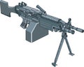 M249 SAW light Machine gun