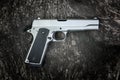 M1911 semi-automatic pistol Royalty Free Stock Photo