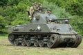 The M4 Sherman tank at the Museum of American Armor