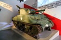 M4 Sherman tank in museum