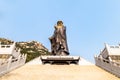 36m tall Lao Tze statue in Tai Qing Gong Temple in Laoshan Mountain, Qingdao, China Royalty Free Stock Photo